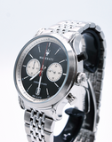 Maserati Legend Chronograph Black Dial Stainless Steel Watch For Men - R8873638001