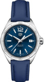 Tag Heuer Formula 1 Quartz Blue Dial Blue Leather Strap Watch for Women - WBJ1312.FC8231