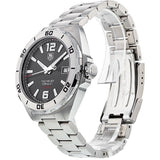 Tag Heuer Formula 1 Automatic Black Dial Silver Steel Strap Watch for Men - WAZ2113.BA0875