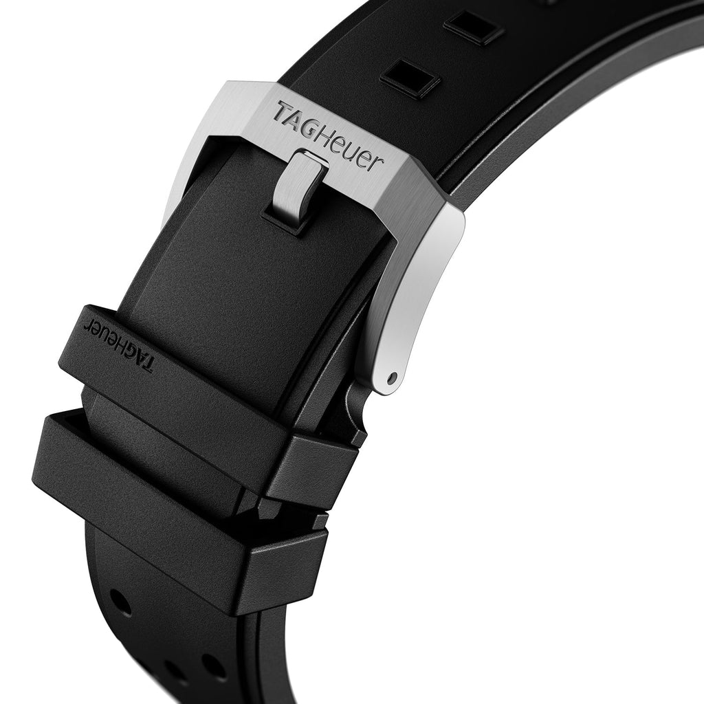 Tag Heuer Formula 1 Quartz Black Dial Black Rubber Strap Watch for Men - WAZ1110.FT8023