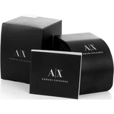 Armani Exchange watch box and booklet set