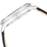 Fossil Townsman Skeleton Black Dial Black Leather Strap Watch for Men - ME3153