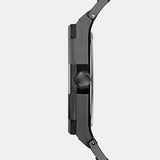 Guess Asset Quartz Black Dial Black Steel Strap Watch For Men - GW0575G3