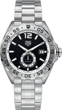 Tag Heuer Formula 1 Automatic Black Dial Silver Steel Strap Watch for Men - WAZ2012.BA0842