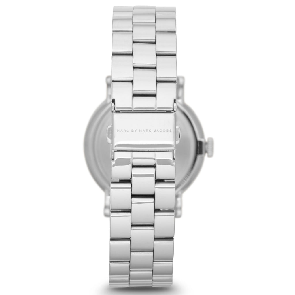 Marc Jacobs Baker Grey Dial Silver Steel Strap Watch for Women - MBM8630
