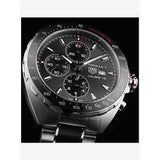 Tag Heuer Formula 1 Automatic Chronograph Grey Dial Two Tone Strap Watch for Men - CAZ2012.BA0970