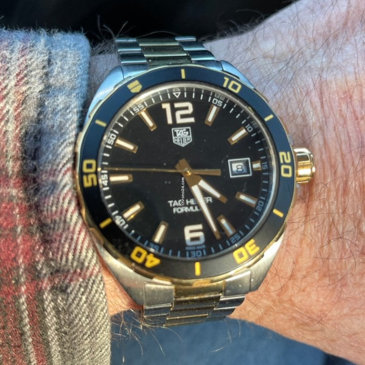 Tag Heuer Formula 1 Black Dial Watch for Men - WAZ1121.BB0879