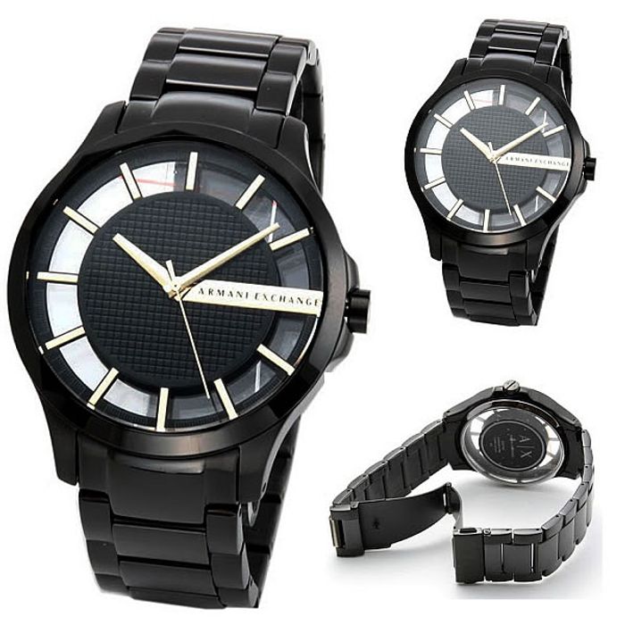 Armani Exchange black watch 29214