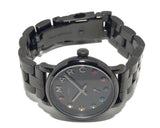 Marc Jacobs Baker Black Dial Black Steel Strap Watch for Women - MBM3425