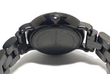 Marc Jacobs Baker Black Dial Black Steel Strap Watch for Women - MBM3425