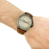 Armani Exchange watch on wrist