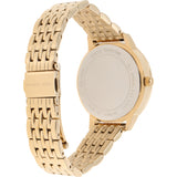 Michael Kors Melissa Quartz Gold Dial Gold Steel Strap Watch for Women - MK4368