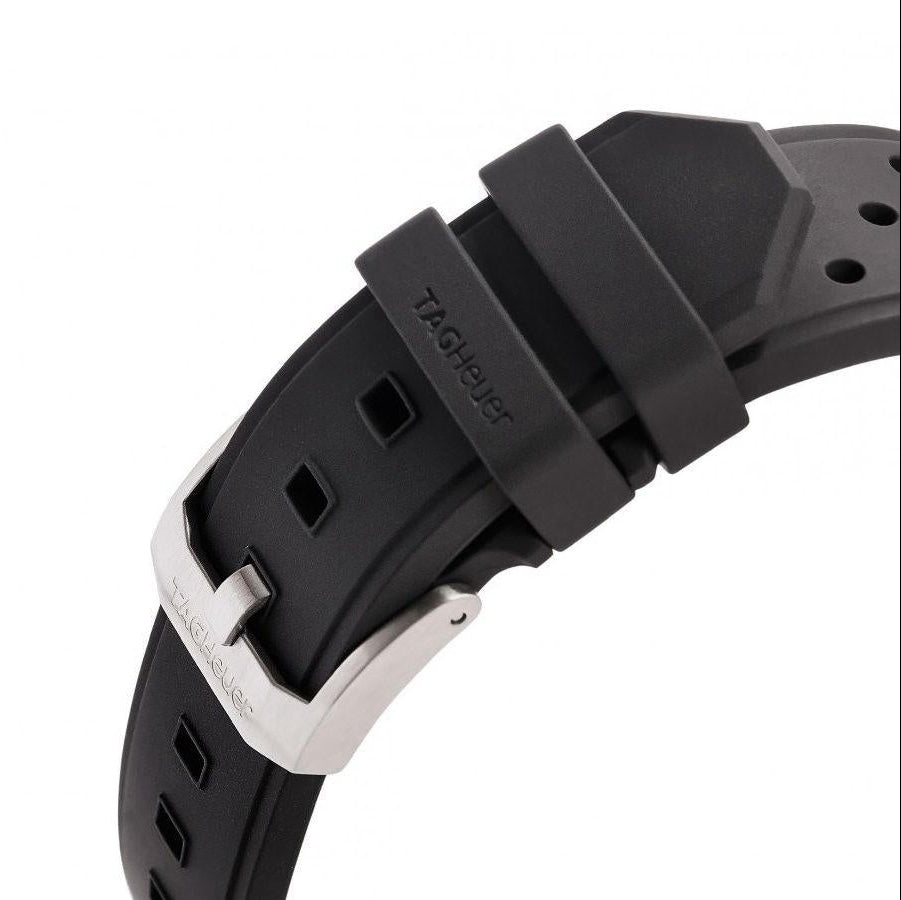 Tag Heuer Formula 1 Automatic Black Dial Black Rubber Strap Watch for Men - WAZ2115.FT8023