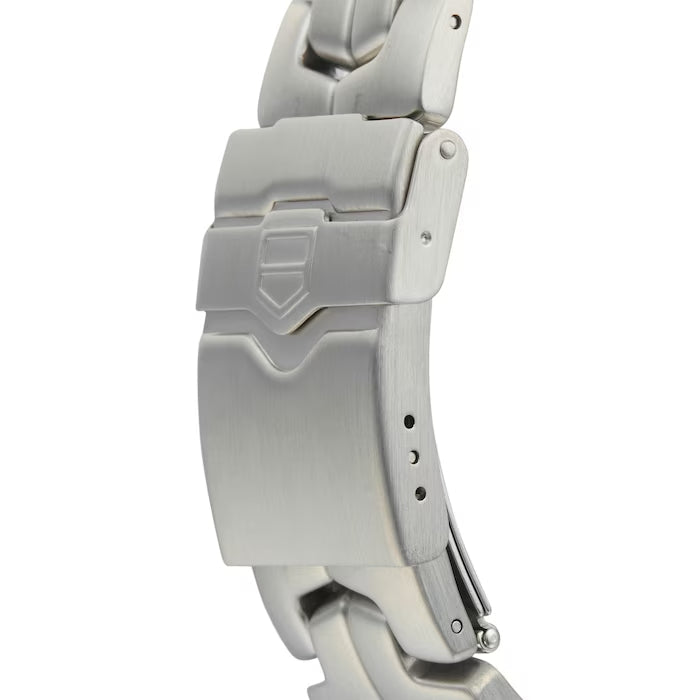 Tag Heuer Formula 1 Senna Limited Edition Black Dial Silver Steel Strap Watch for Men - WAZ1012.BA0883