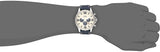 Fossil Nate Chronograph White Dial Blue Leather Strap Watch for Men - JR1480