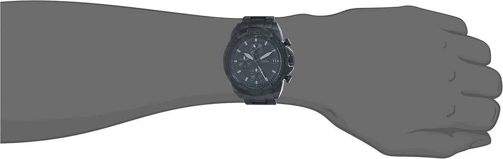 Black watch on wrist - 51v6-8TuWeL