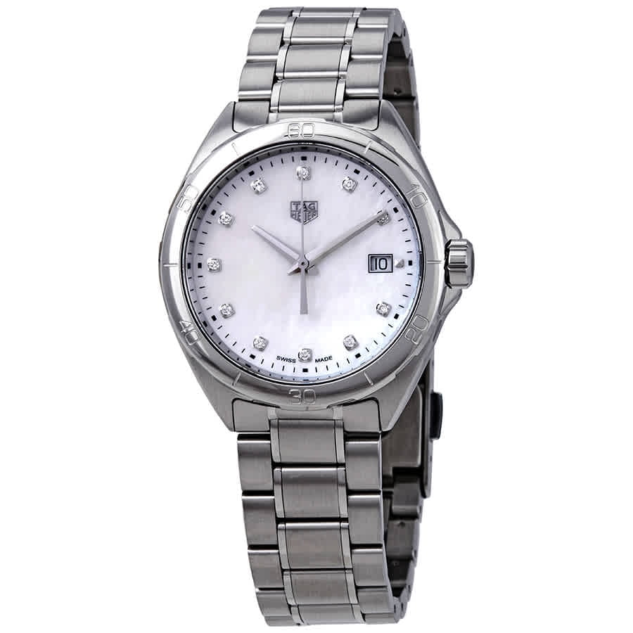 Tag Heuer Formula 1 Diamonds Mother of Pearl White Dial Watch for Women - WBJ1319.BA0666