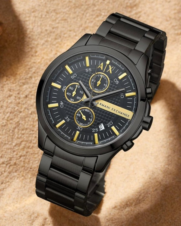 Armani Exchange black watch, 679a3d1ba40980