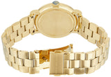 Marc Jacobs Baker Green Dial Gold Steel Strap Watch for Women - MBM3245