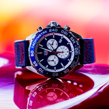 Tag Heuer Formula 1 Redbull Edition Chronograph Blue Dial Blue NATO Strap Watch for Men - CAZ1018.FC8213