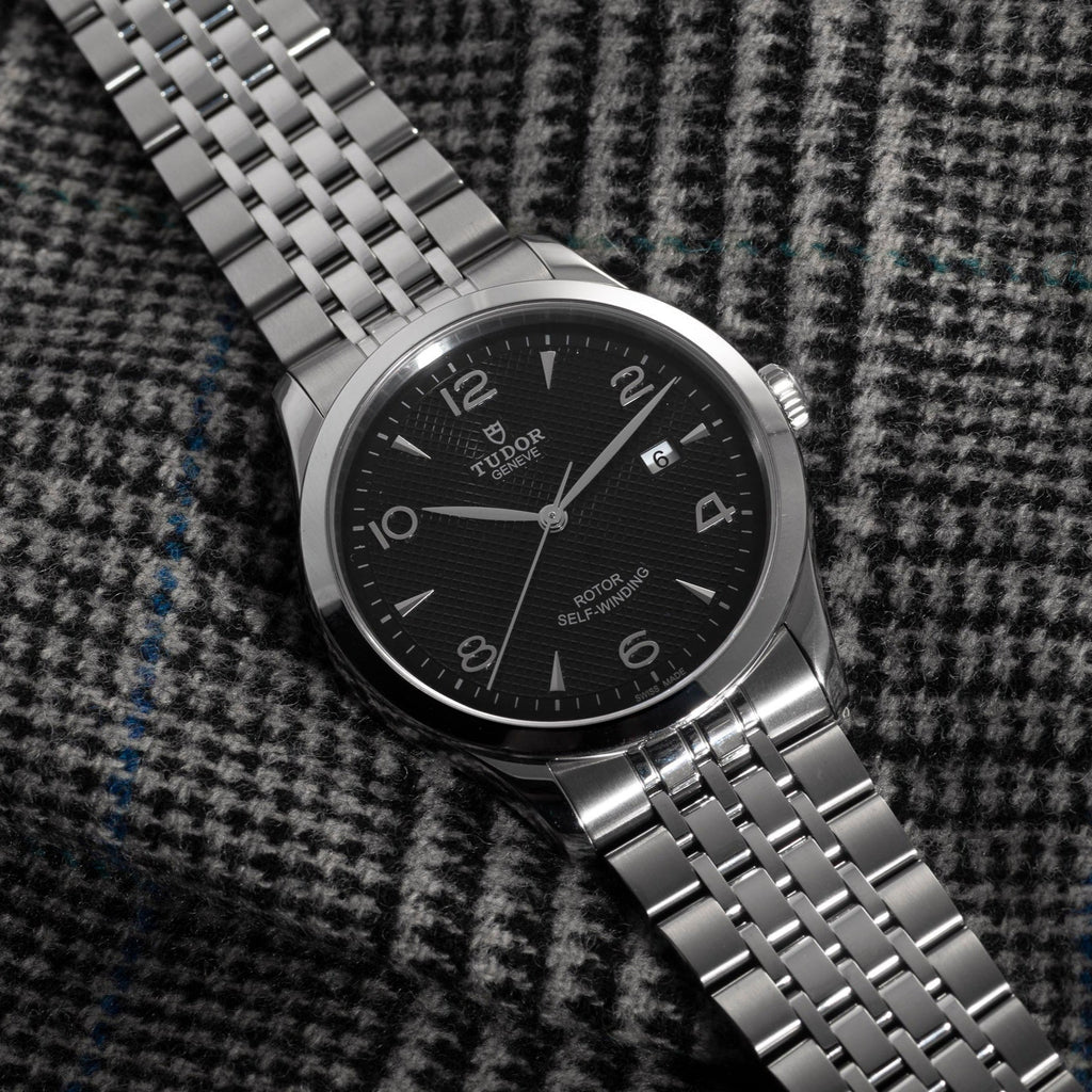 Tudor 1926 41mm Black Dial Watch on Bracelet