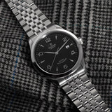 Tudor 1926 41mm Black Dial Watch on Bracelet