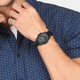AX1326 Men's Black Watch on Wrist