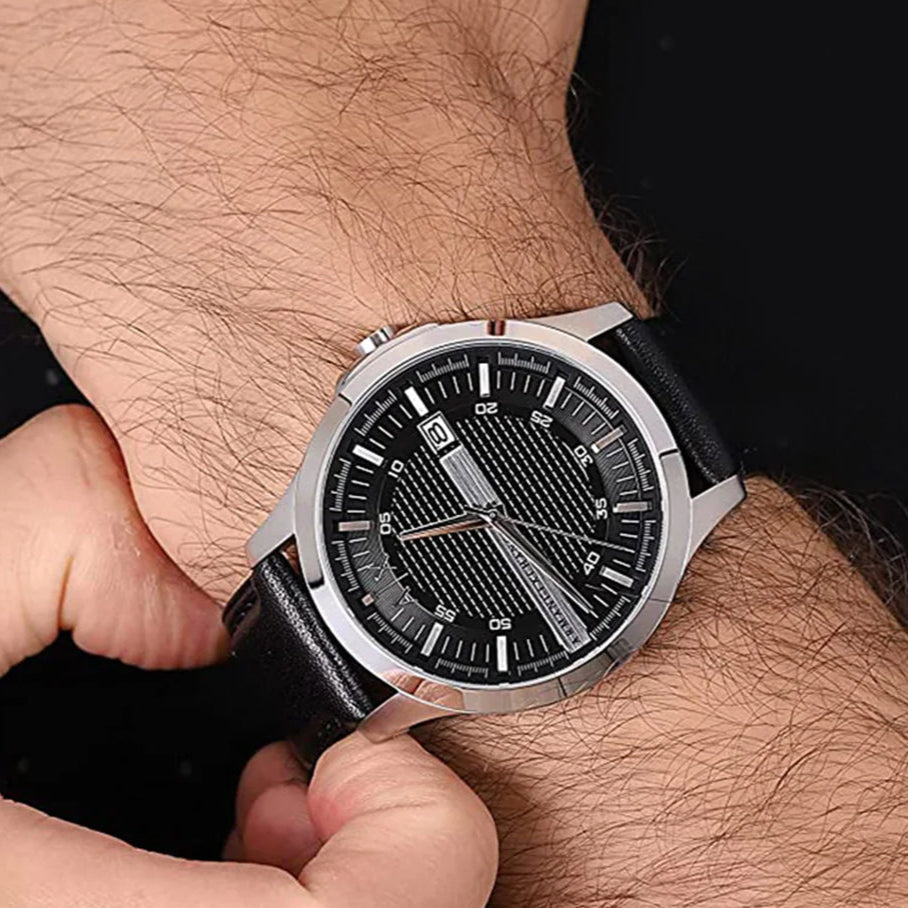 AX2101 men's watch on wrist