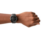 AX2104-3P-10 black watch on wrist