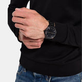 AX2104_7 black watch on wrist