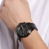 AX2164 Black Chronograph Watch on Wrist