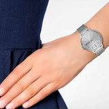 AX5535-3 Silver Watch on Wrist