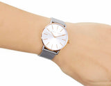 AX5537-4 Silver Watch on Wrist