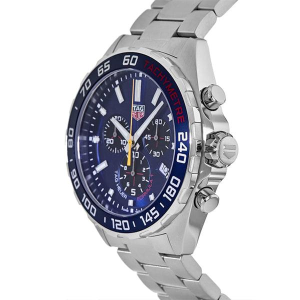 Tag Heuer Formula 1 Aston Martin Red Bull Racing Blue Dial Silver Steel Strap Watch for Men - CAZ101AB.BA0842