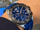 TAG Heuer Formula 1 CAZ101AV watch with blue face