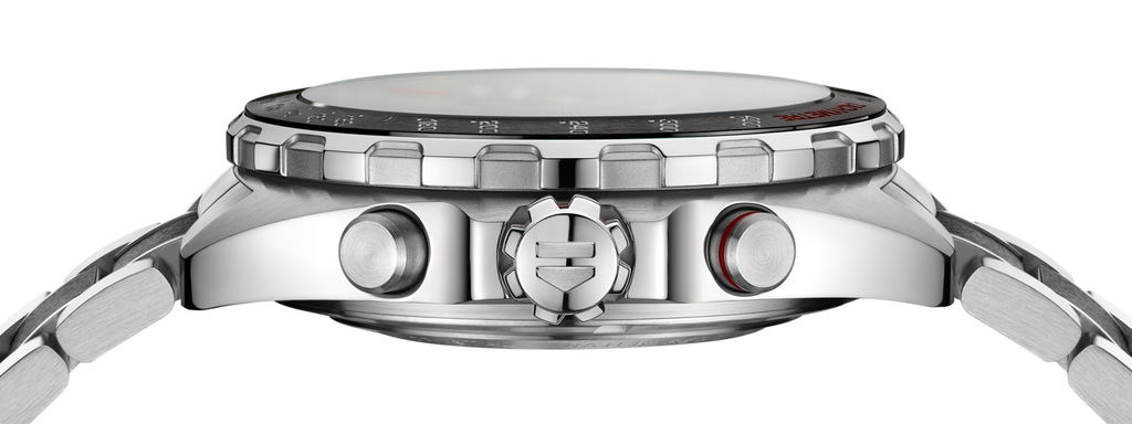 Tag Heuer Formula 1 Automatic Chronograph Grey Dial Two Tone Strap Watch for Men - CAZ2012.BA0970