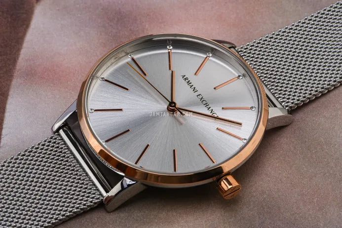 Armani Exchange watch detail