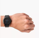 Fossil FS5308b black watch on wrist