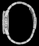 Guess Commander Chronograph Blue Dial Silver Steel Strap Watch for Men - GW0056G2