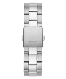 Guess Axle Multifunction Black Dial Silver Steel Strap Watch For Men - GW0488G1