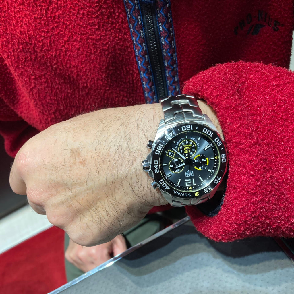 Man wearing TAG Heuer watch, IMG-6479