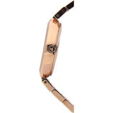 Calvin Klein Authentic White Dial Rose Gold Steel Strap Watch for Women - K8G23646