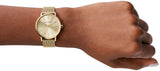 Gold watch on wrist, KHO12708-08 product image.