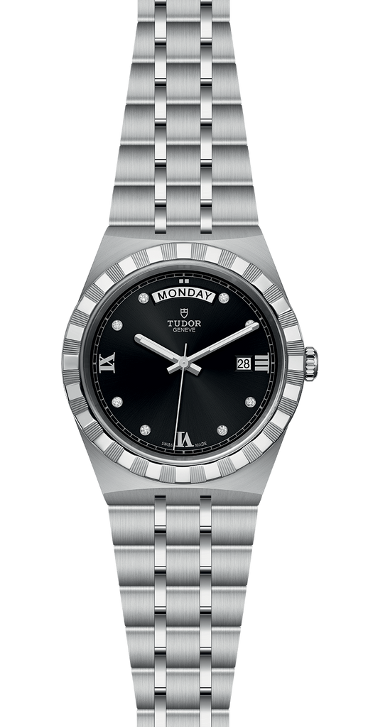 Tudor Royal M28600-0004 black dial stainless steel watch