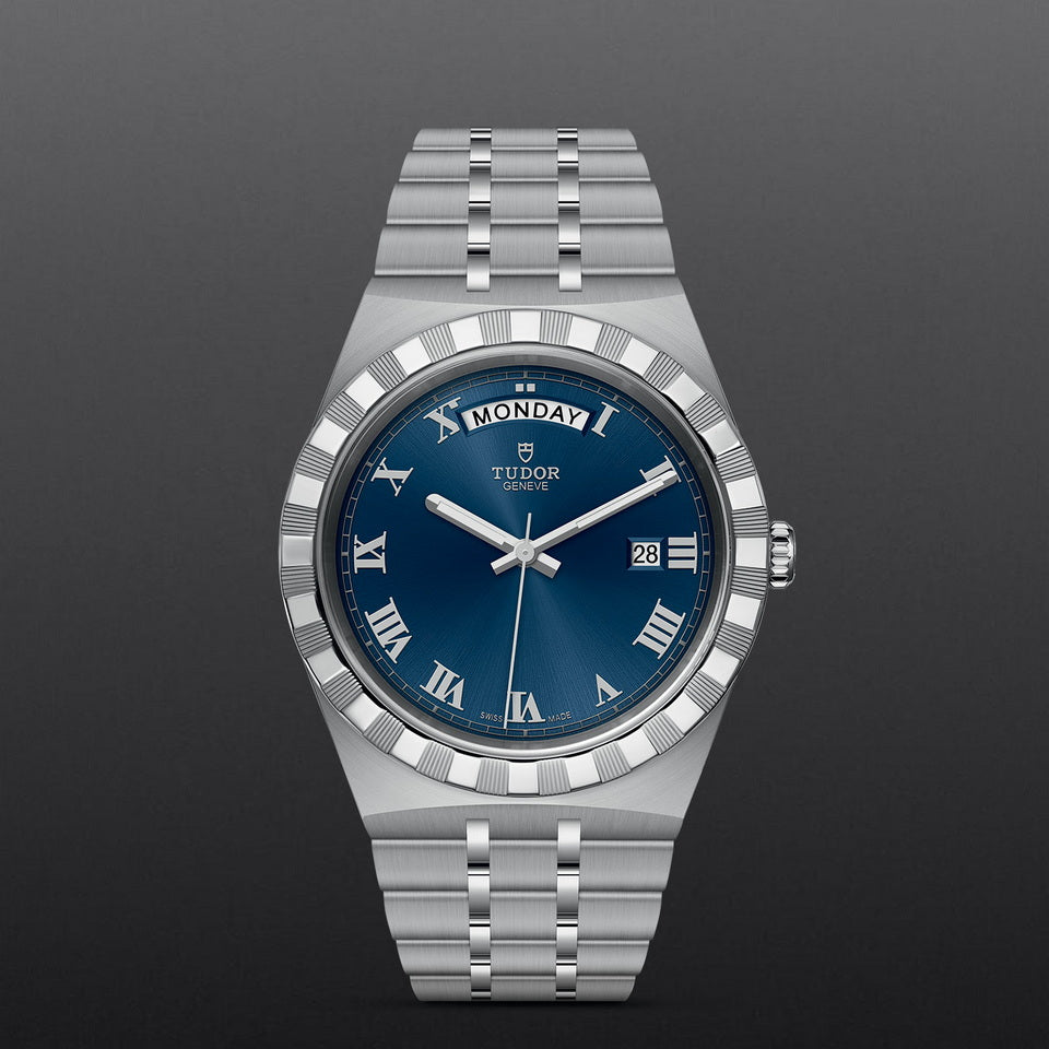 Tudor Royal M28600-0005 Stainless Steel Watch with Blue Dial