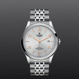 Tudor watch M91650-0001 silver dial stainless steel