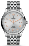 Tudor watch M91650-0001, silver dial with rose gold accents