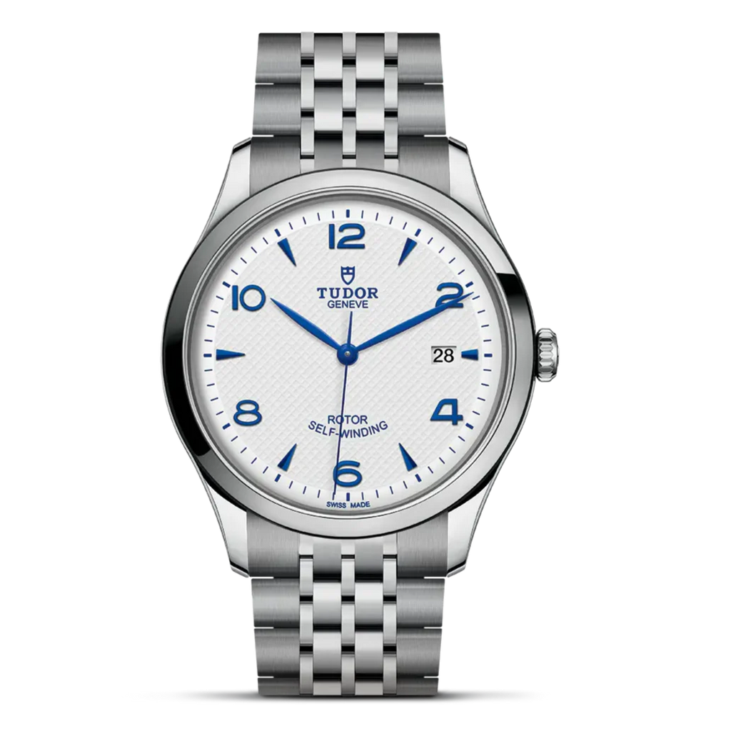 Tudor watch M91650-0005 with white dial and stainless steel bracelet