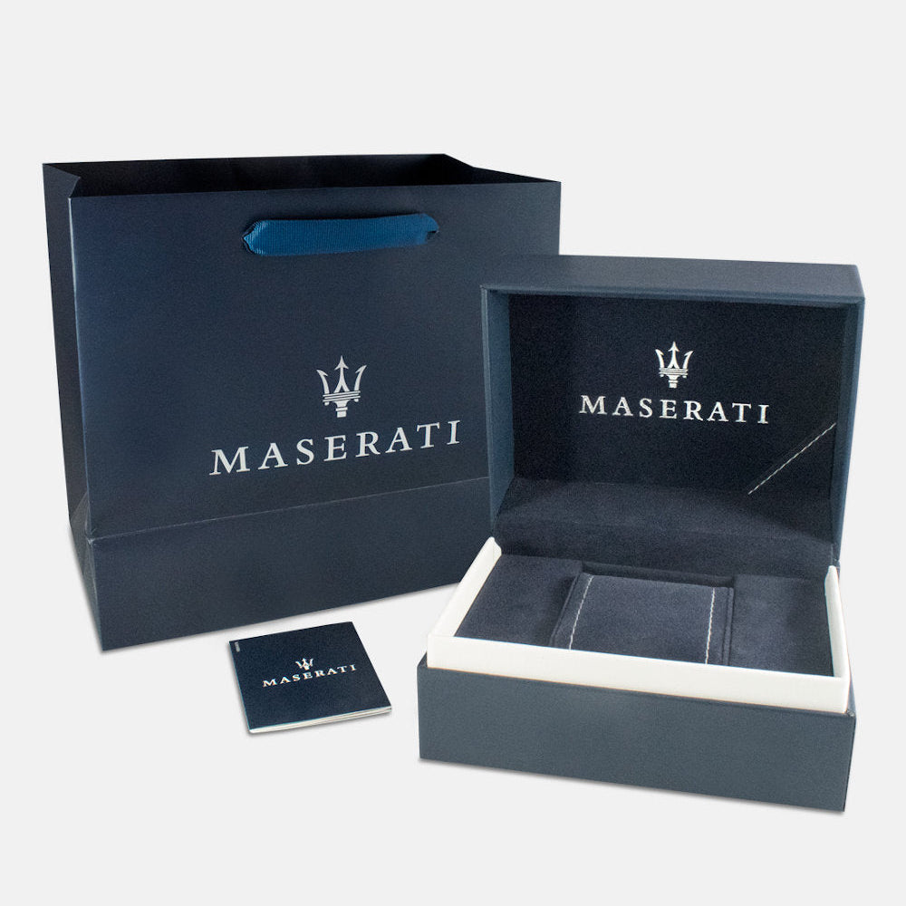 Maserati watch box and bag