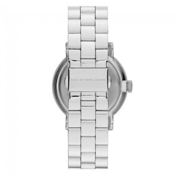 Marc Jacobs Baker Grey Dial Silver Steel Strap Watch for Women - MBM8630